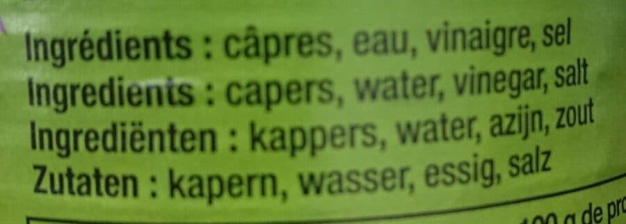 Open Food Facts Capre packshot