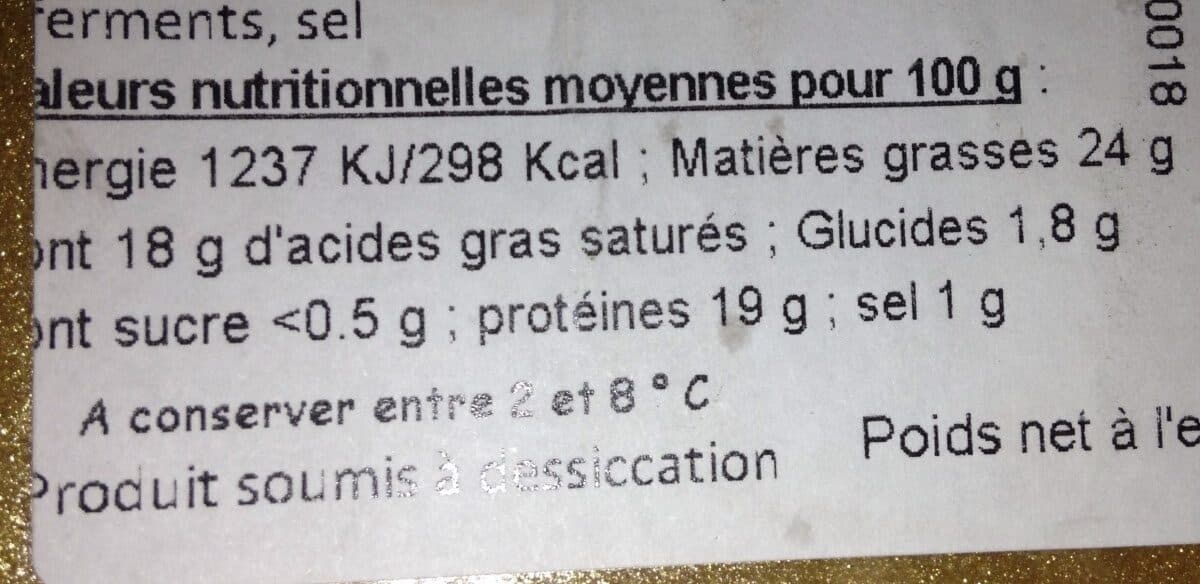 Open Food Facts Delice des cévennes packshot
