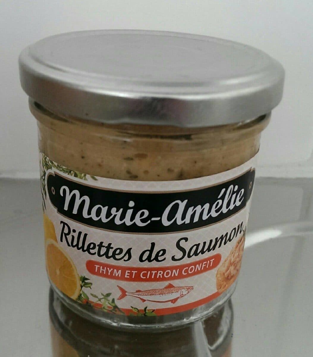 Marie amelie Rillettes de saumon thym et citron confit packshot