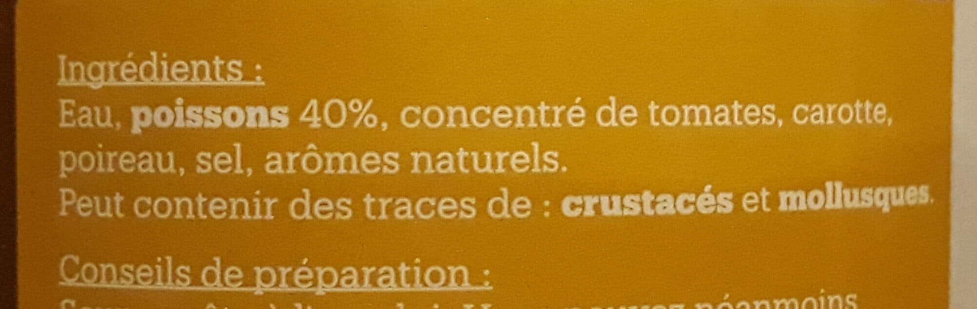 Selection Marée Soupe de poissons à la méditerranéenne packshot