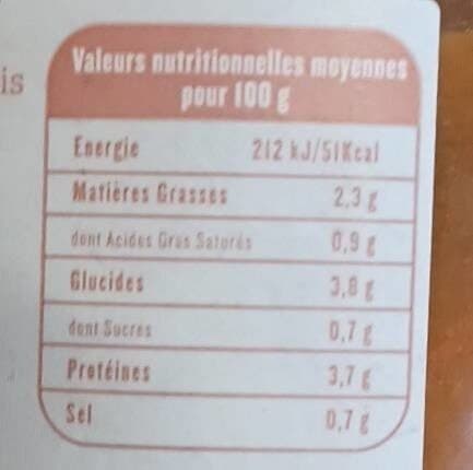 Open Food Facts Bisque de homard packshot