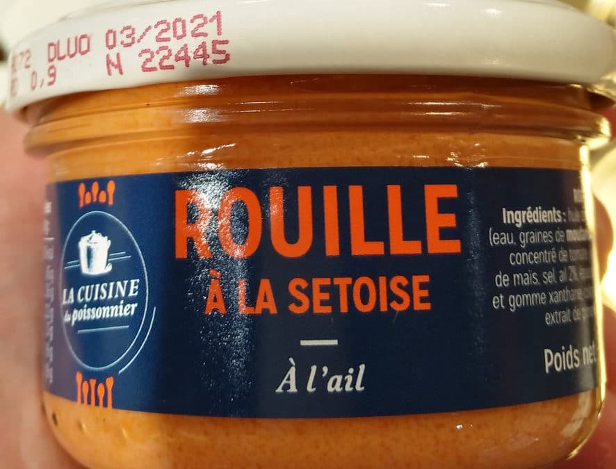 La Cuisine du Poissonnier Rouille à la sétoise à l'ail packshot