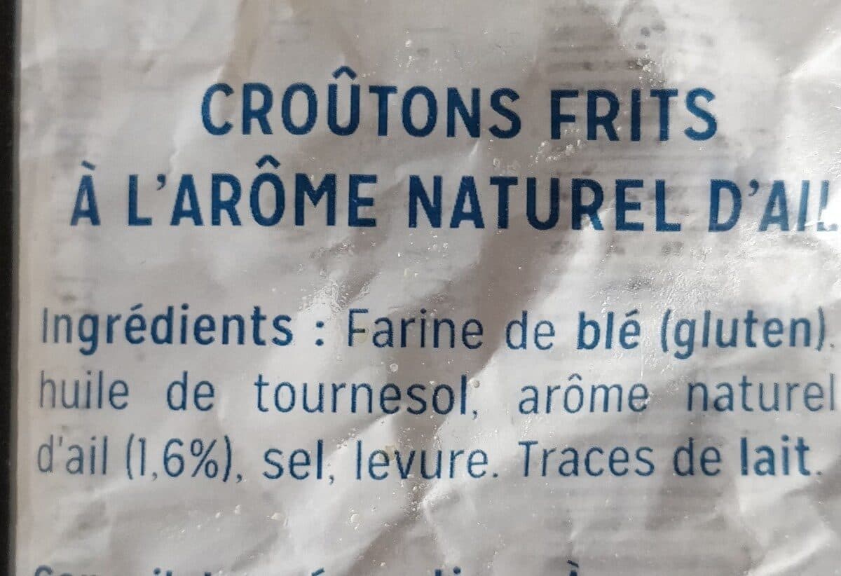 LA CUISINE DU POISONNIER Croûtons ail packshot