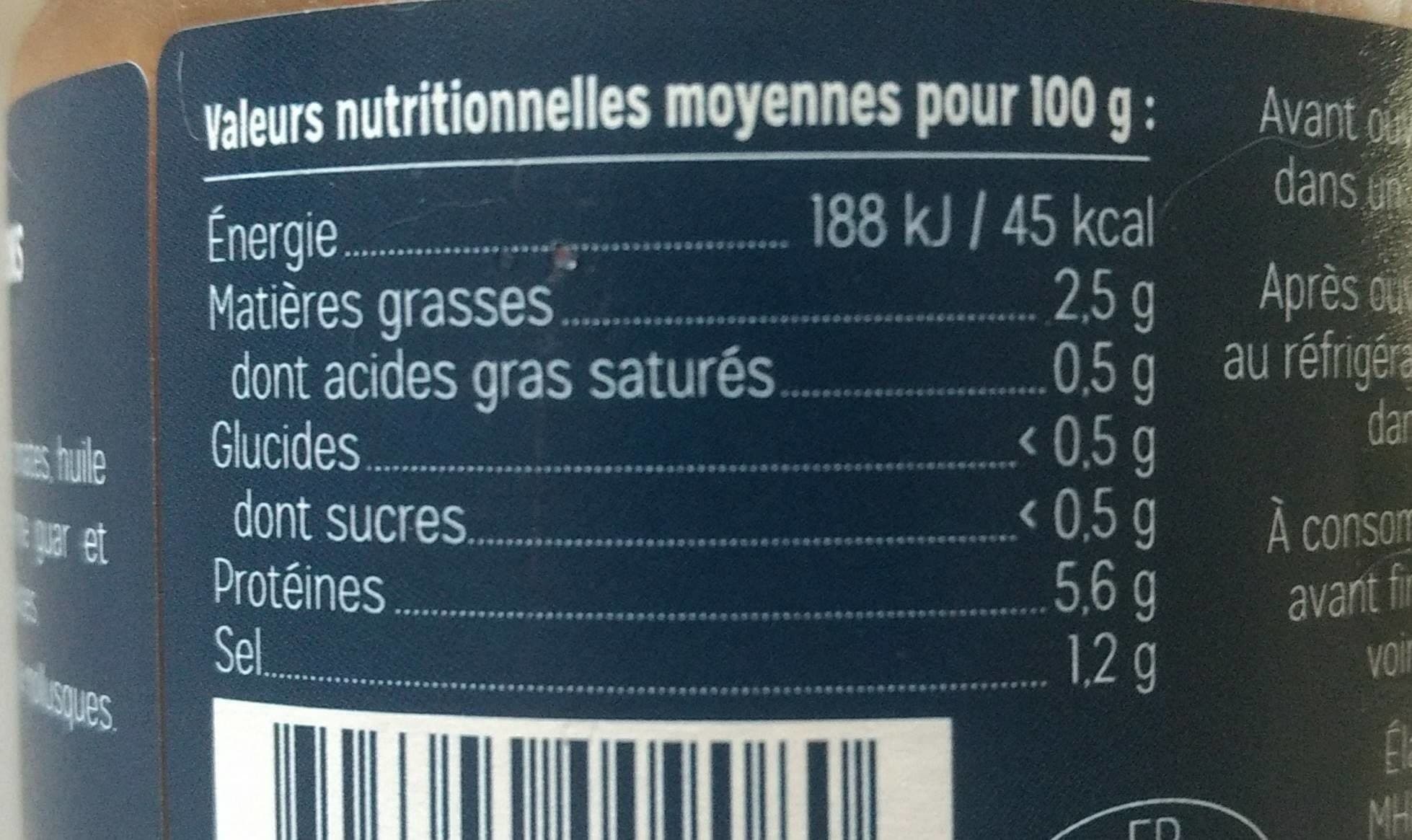 Open Food Facts Soupe de poisson à la Méditerranéenne packshot
