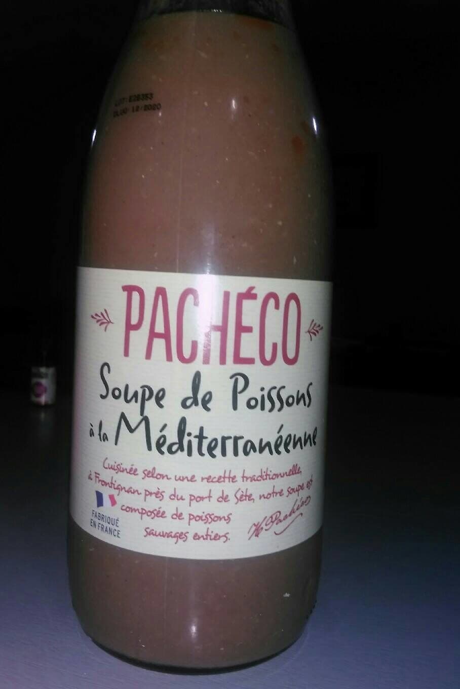 Pacheco Soupe de poisson de Méditerranée packshot