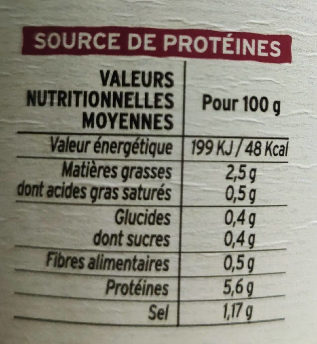 Open Food Facts Soupe de poissons à la sétoise packshot