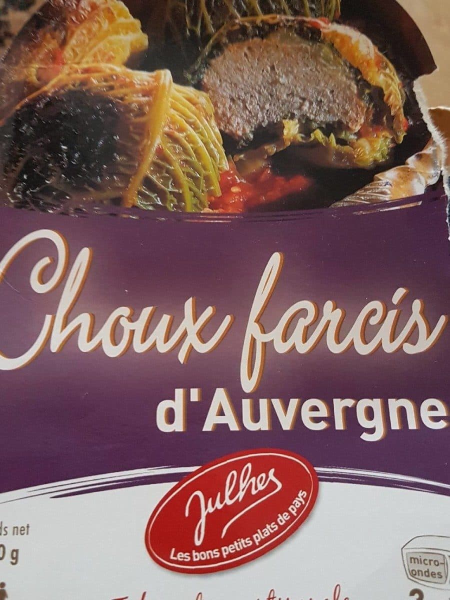 Open Food Facts Choux farcis d'Auvergne packshot