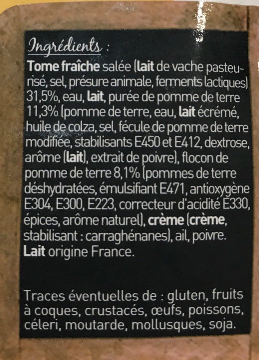 Open Food Facts L'aligot du cantal packshot