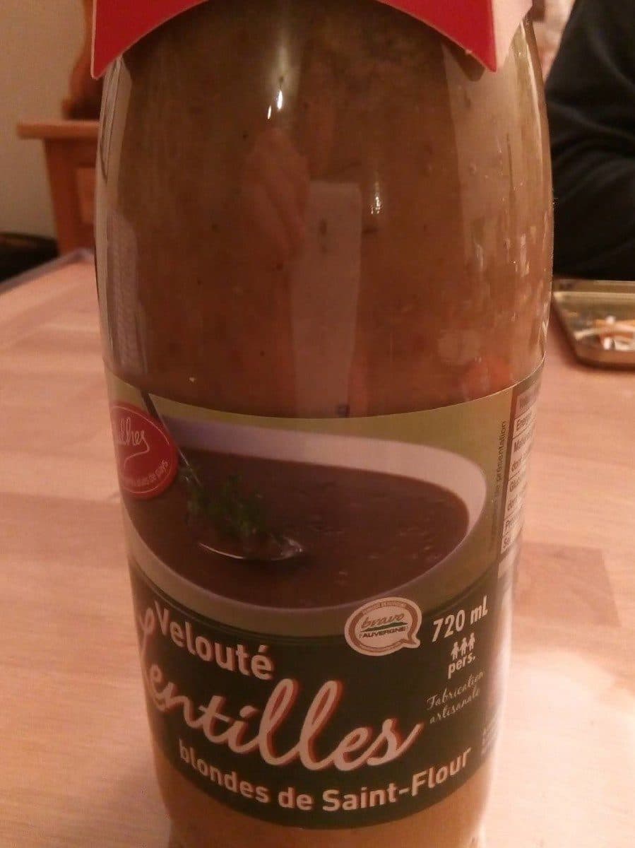 Julhes Velouté Lentilles blondes 750ML Bouteille packshot