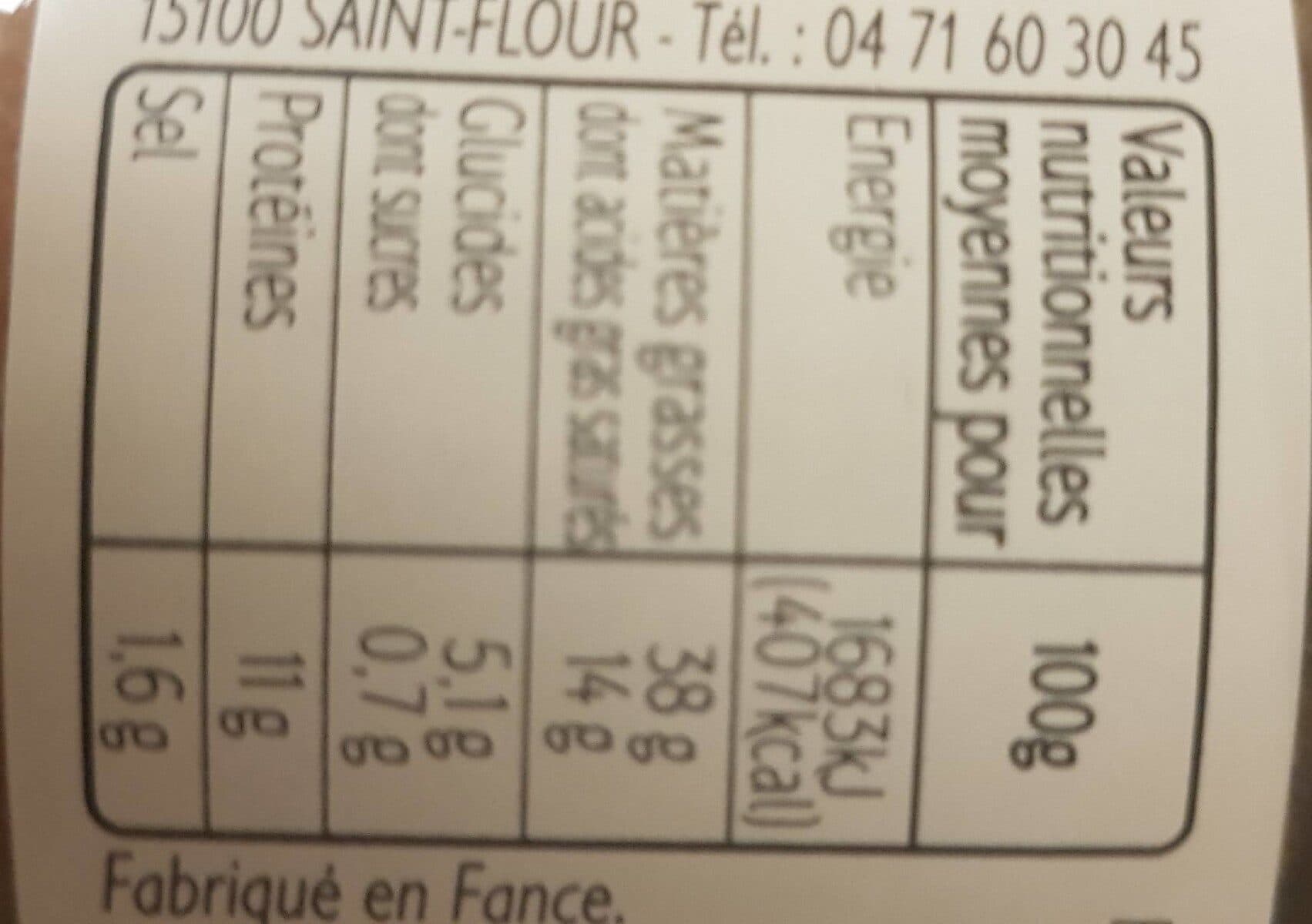 Open Food Facts Terrine aux chataîgnes packshot