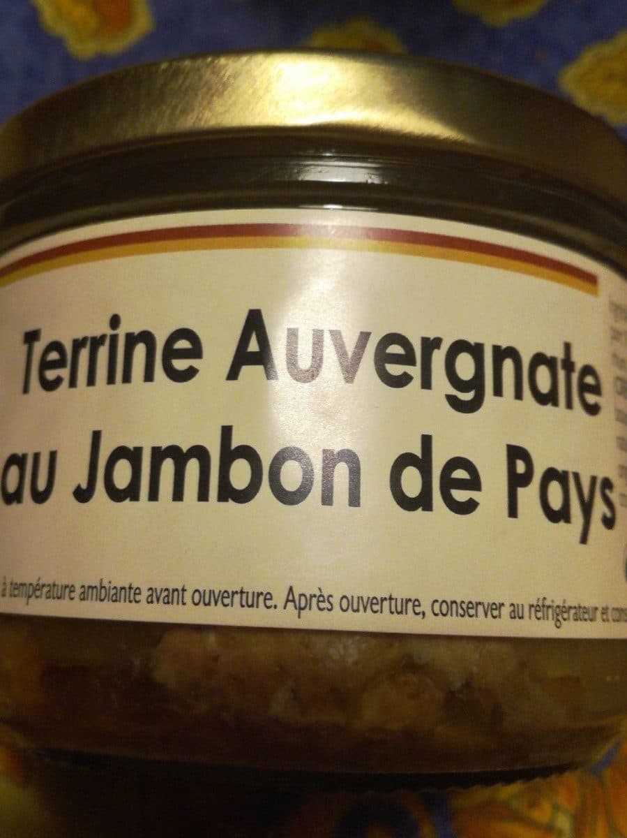 Open Food Facts Mère Lavergne terrine auvergnate au jambon de pays packshot