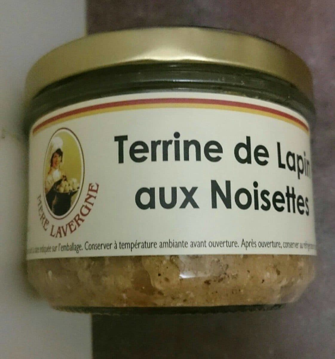 Open Food Facts Terrine de lapin aux noisettes packshot