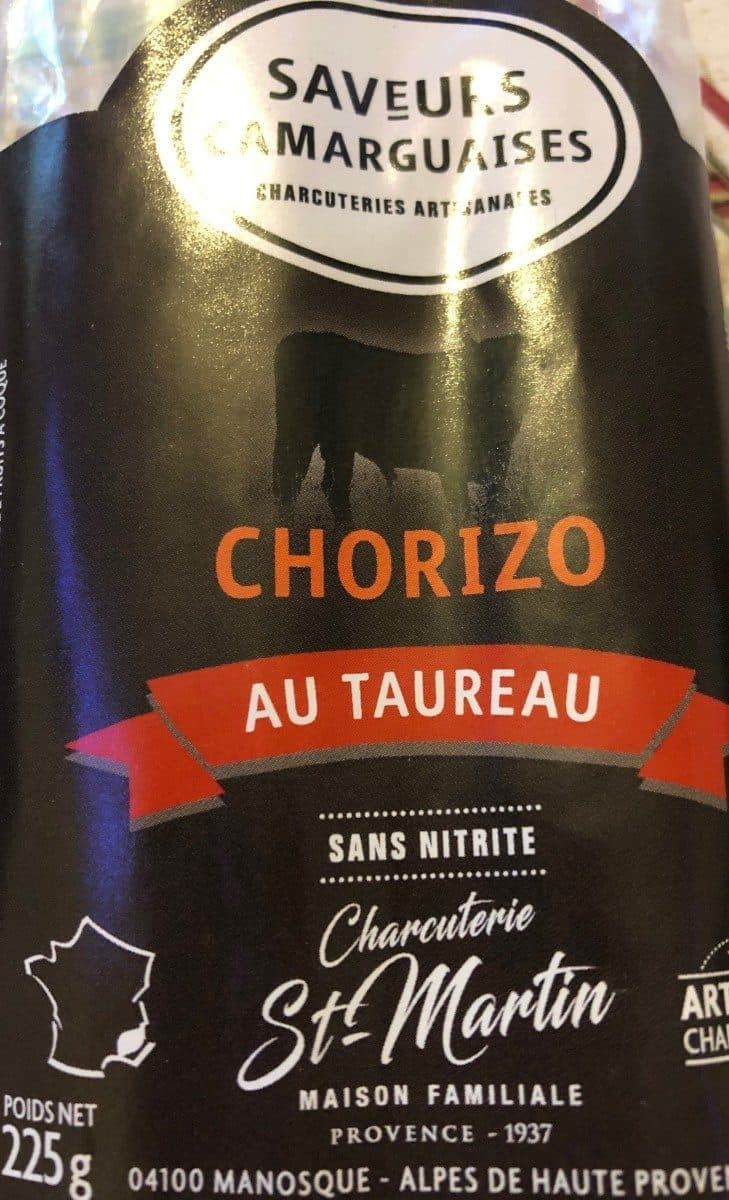 Open Food Facts Chorizo Au Teaureau packshot