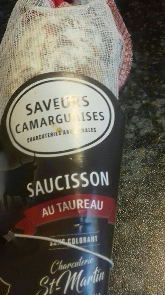 Open Food Facts Saucisson au taureau packshot