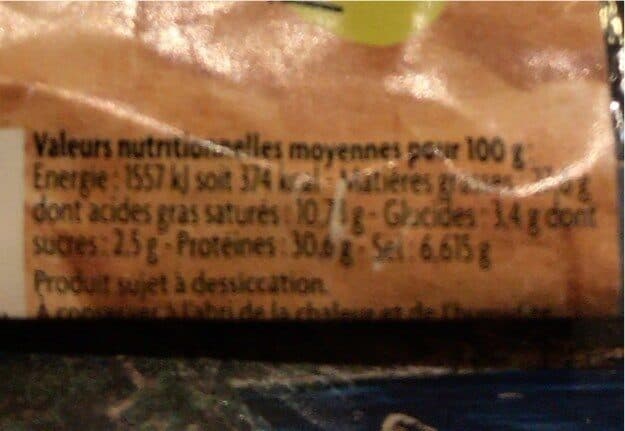 Sechoir Des Alpes Saucisson le randonneur packshot