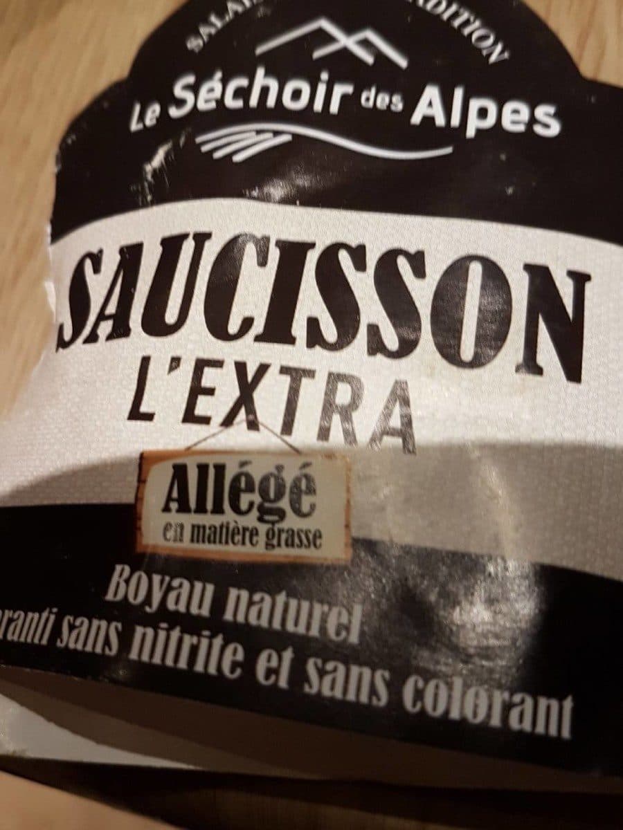 Open Food Facts Saucisson pur porc packshot