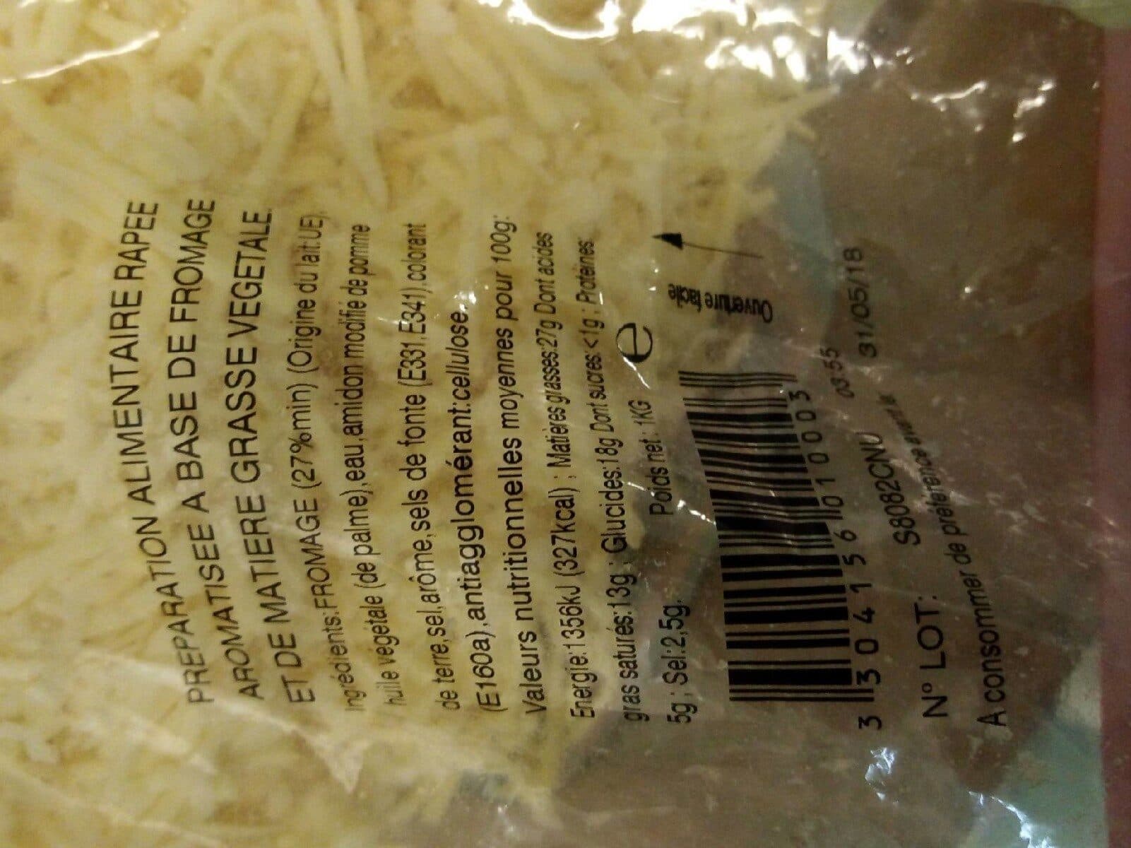 Open Food Facts Top gratin packshot
