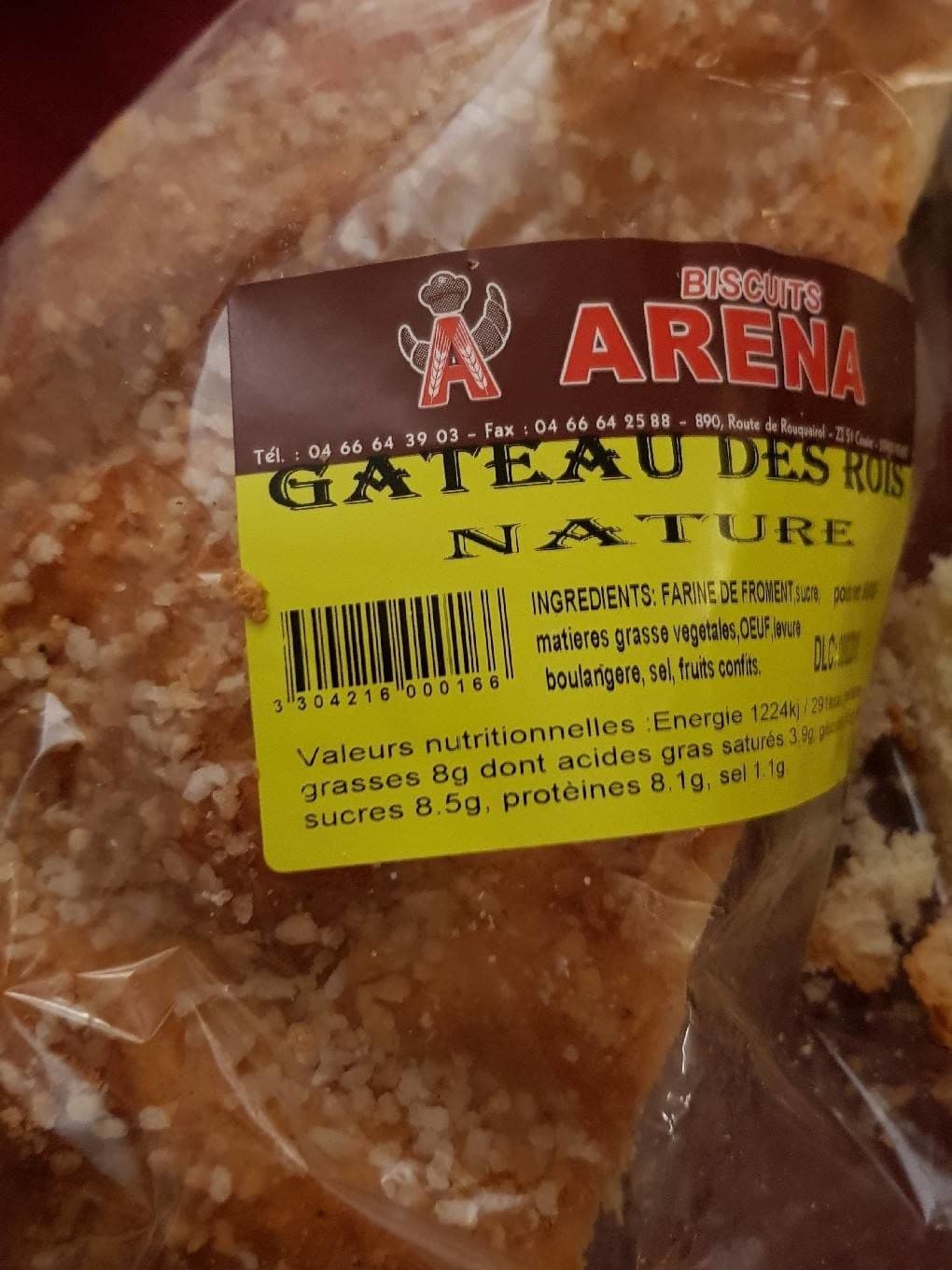 Aréna Gateau des roi packshot