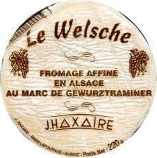 Haxaire Welsche au Marc de Gewurtz 26%MG 220g lait pasteurise packshot