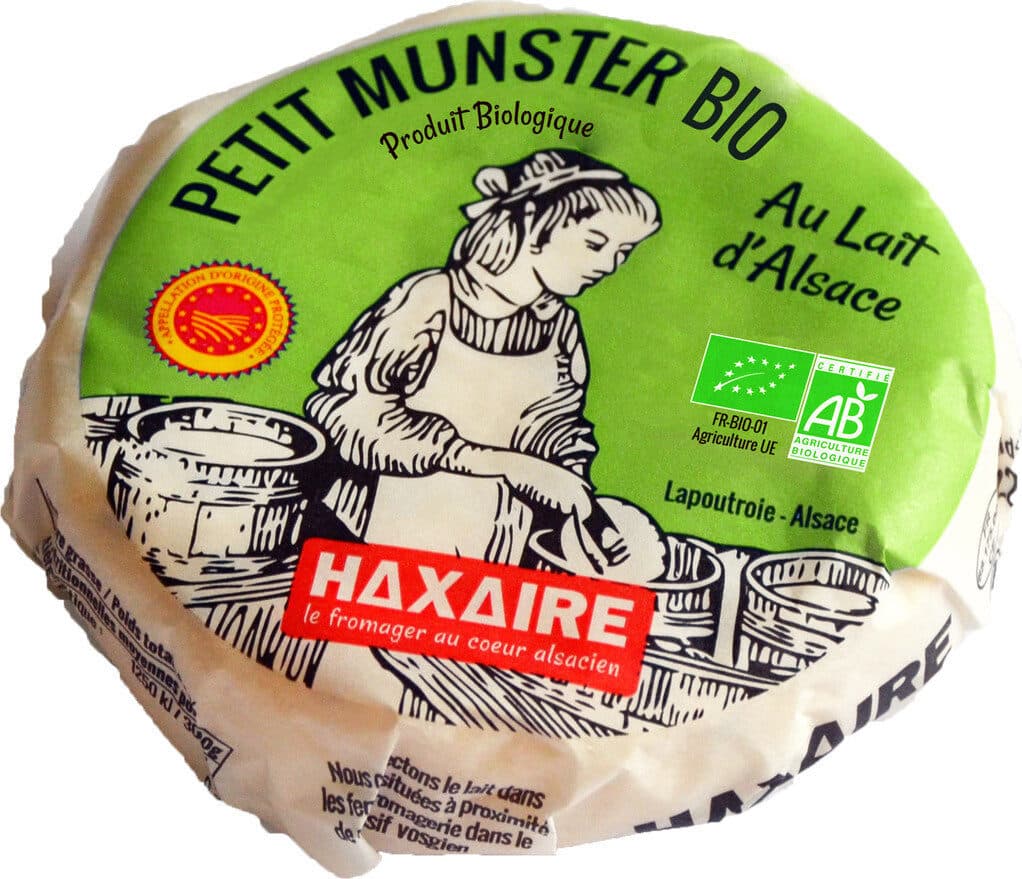 Haxaire Petit Munster AOP Bio packshot