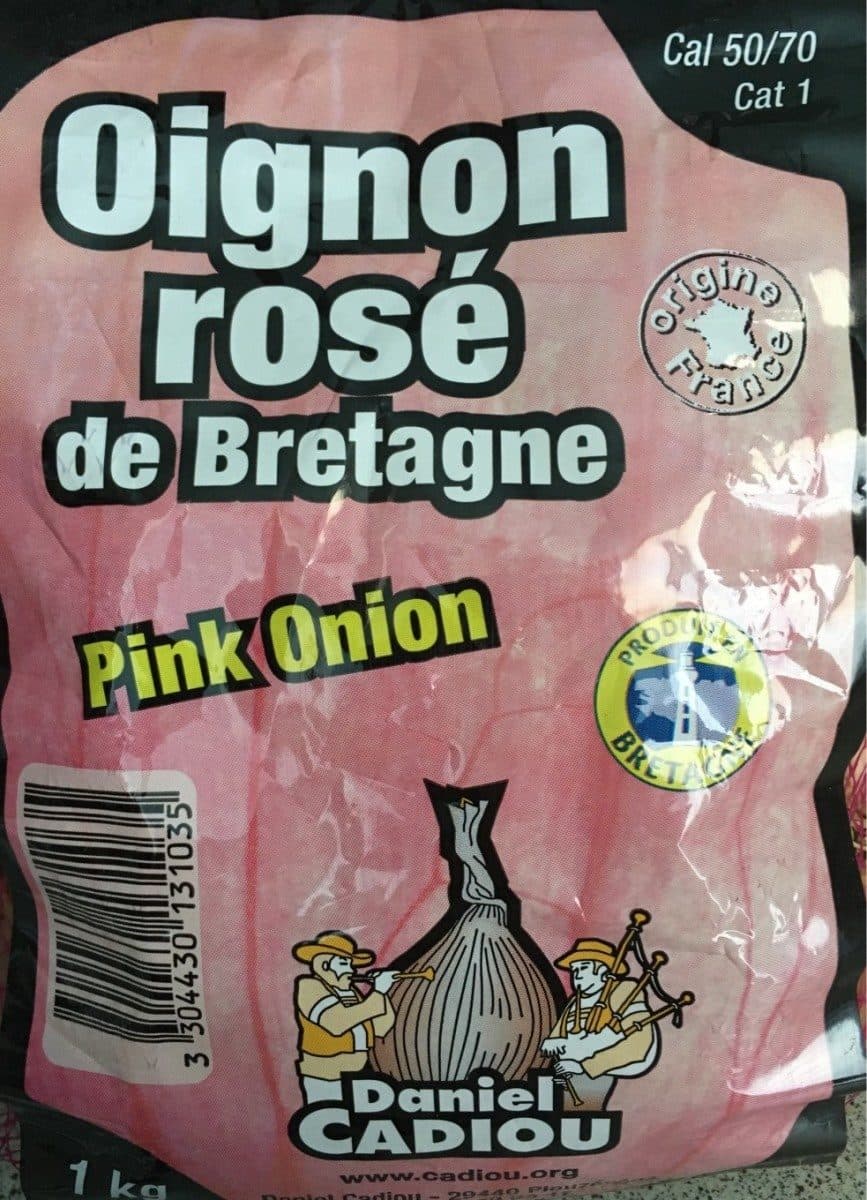 Daniel Cadiou Oognon rosé de Bretagne packshot