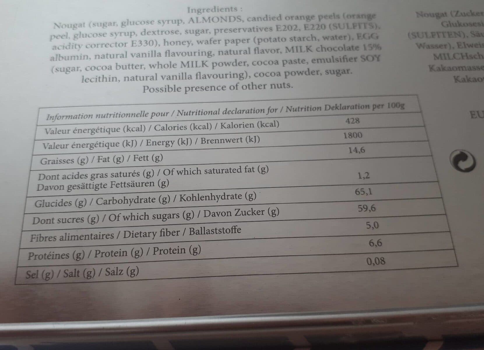 Open Food Facts Les marseillotes packshot