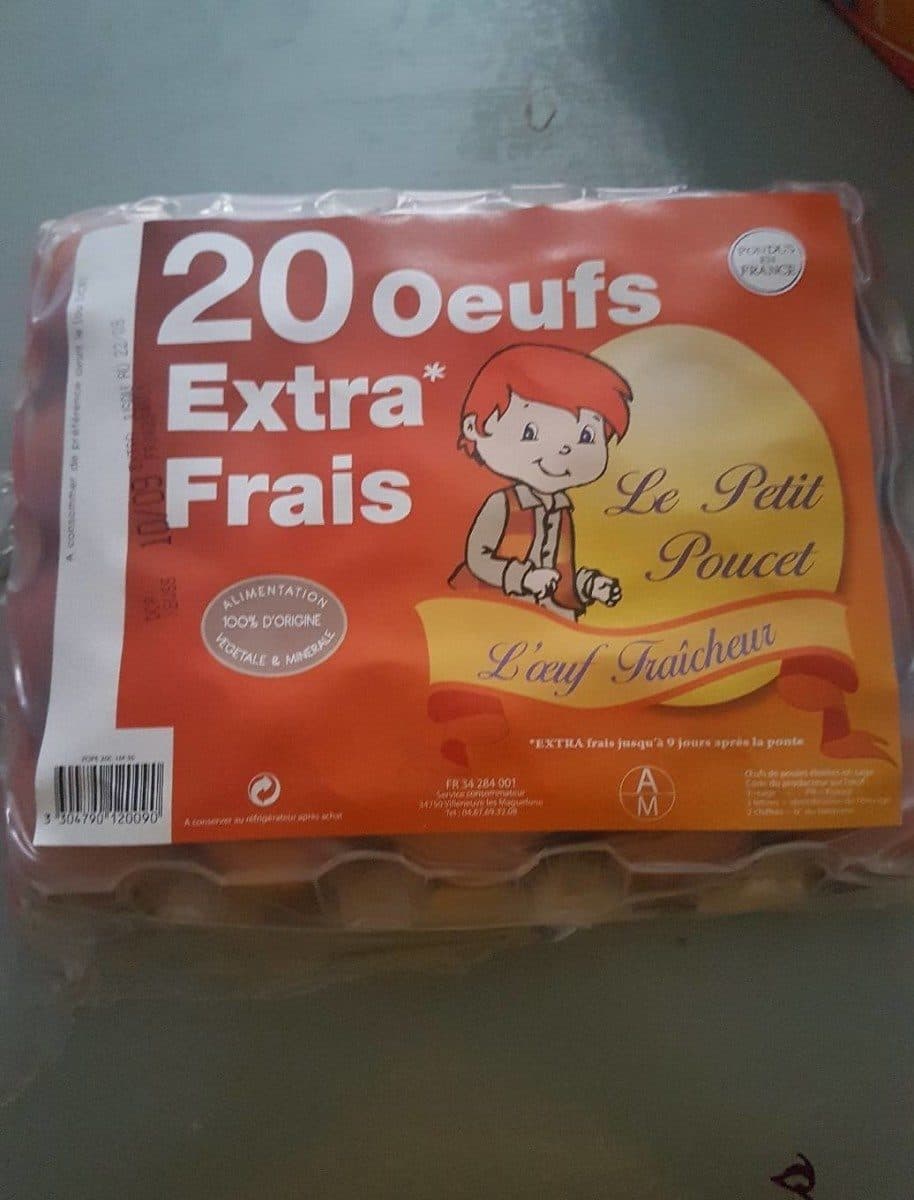Open Food Facts Oeufs packshot