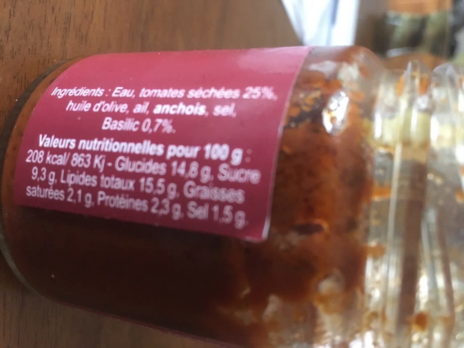 Open Food Facts Tomates sechees packshot