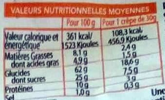 Les Délices de Landeleau 12 Grandes Crêpes de Froment packshot