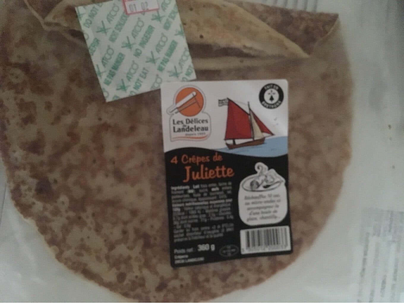 Les Delices De Landelaeau 4 Crêpes de Juliette packshot