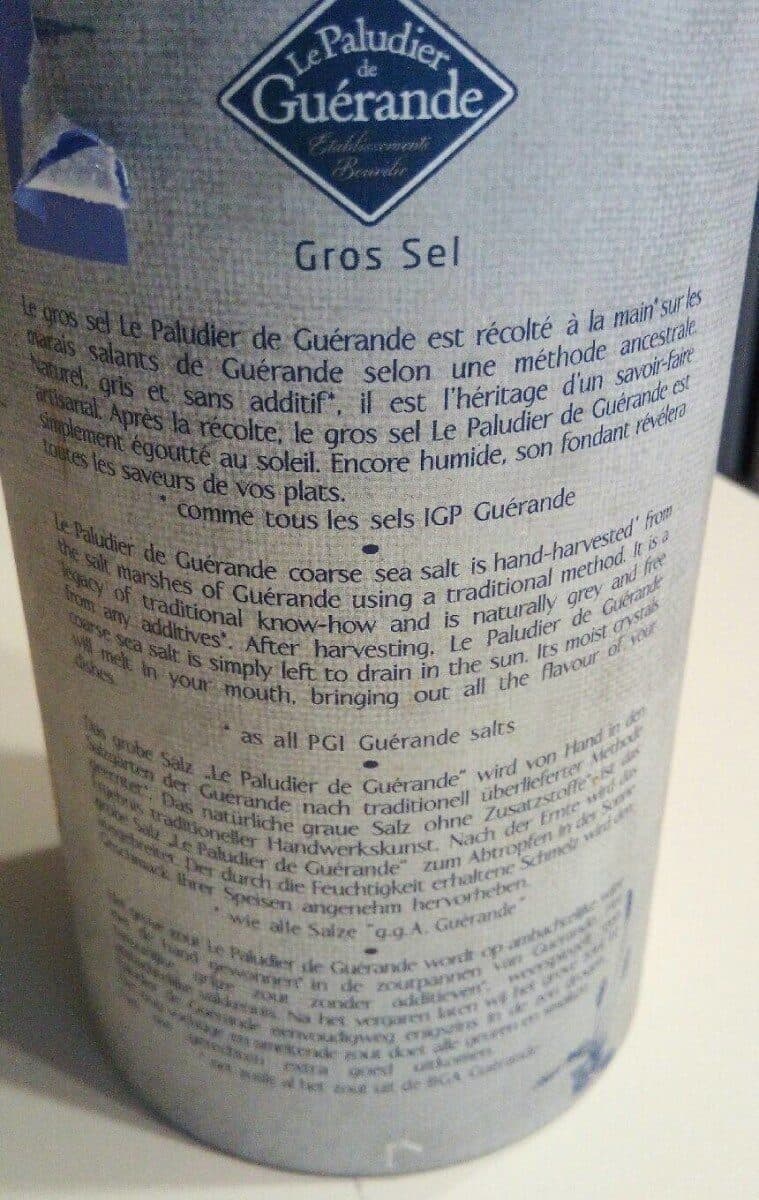 Open Food Facts Gros Sel de Guérande packshot