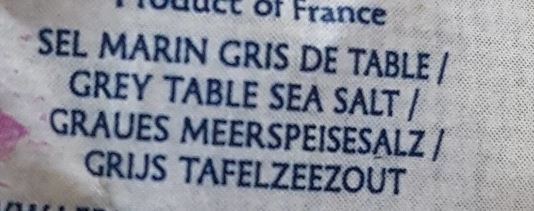 Open Food Facts Fleur de sel packshot