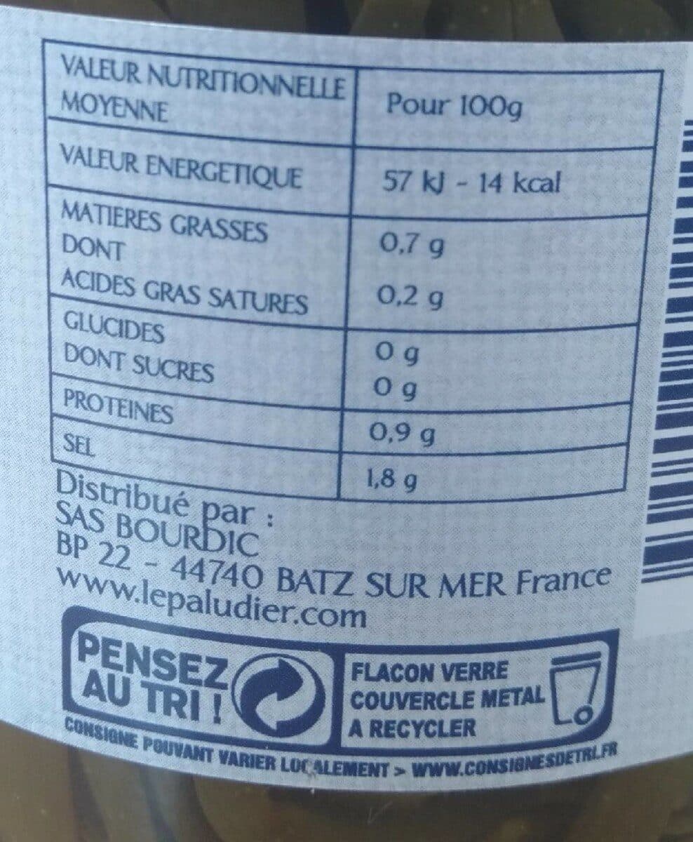 Open Food Facts Haricots de mer packshot