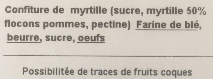DP Distribution L'Authentique Tarte Myrtilles packshot