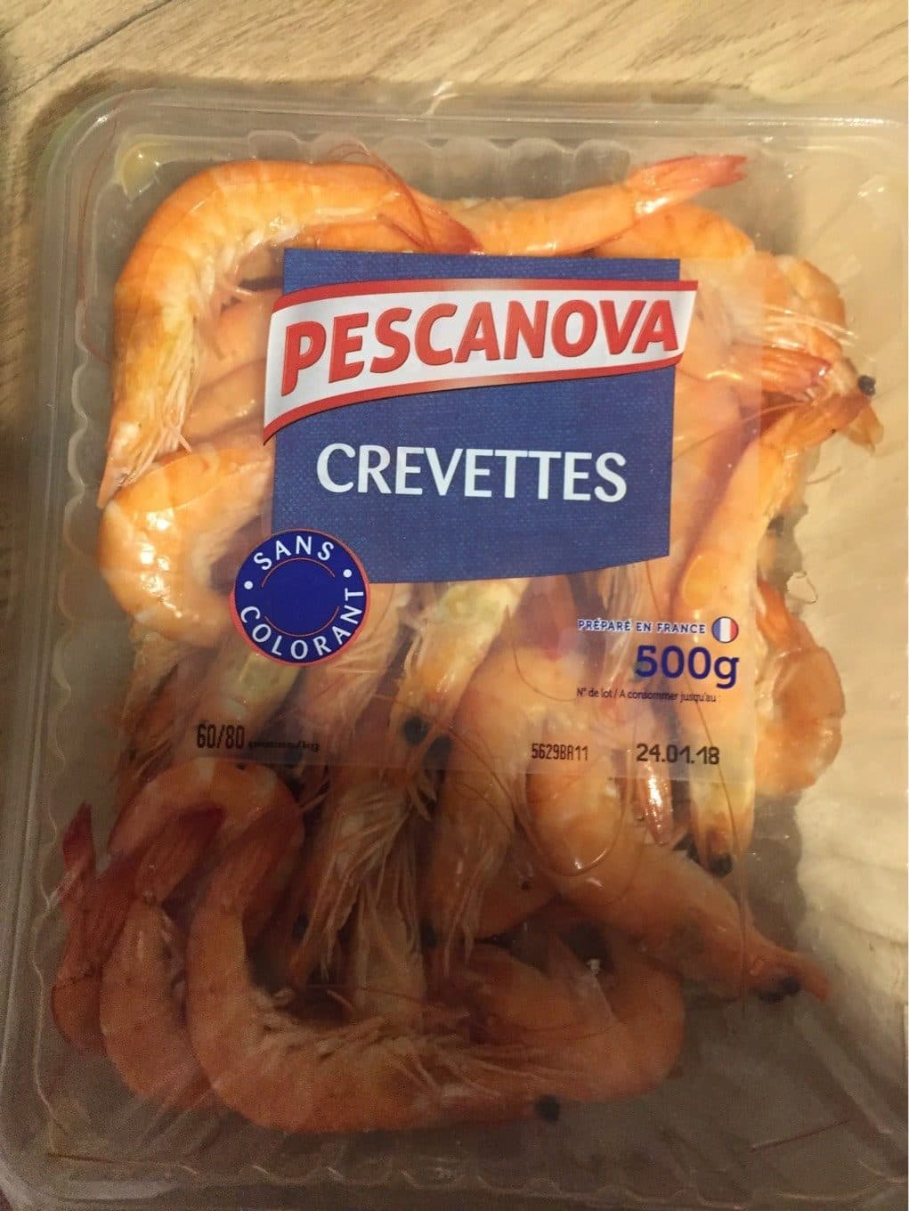 Pescanova Crevettes packshot