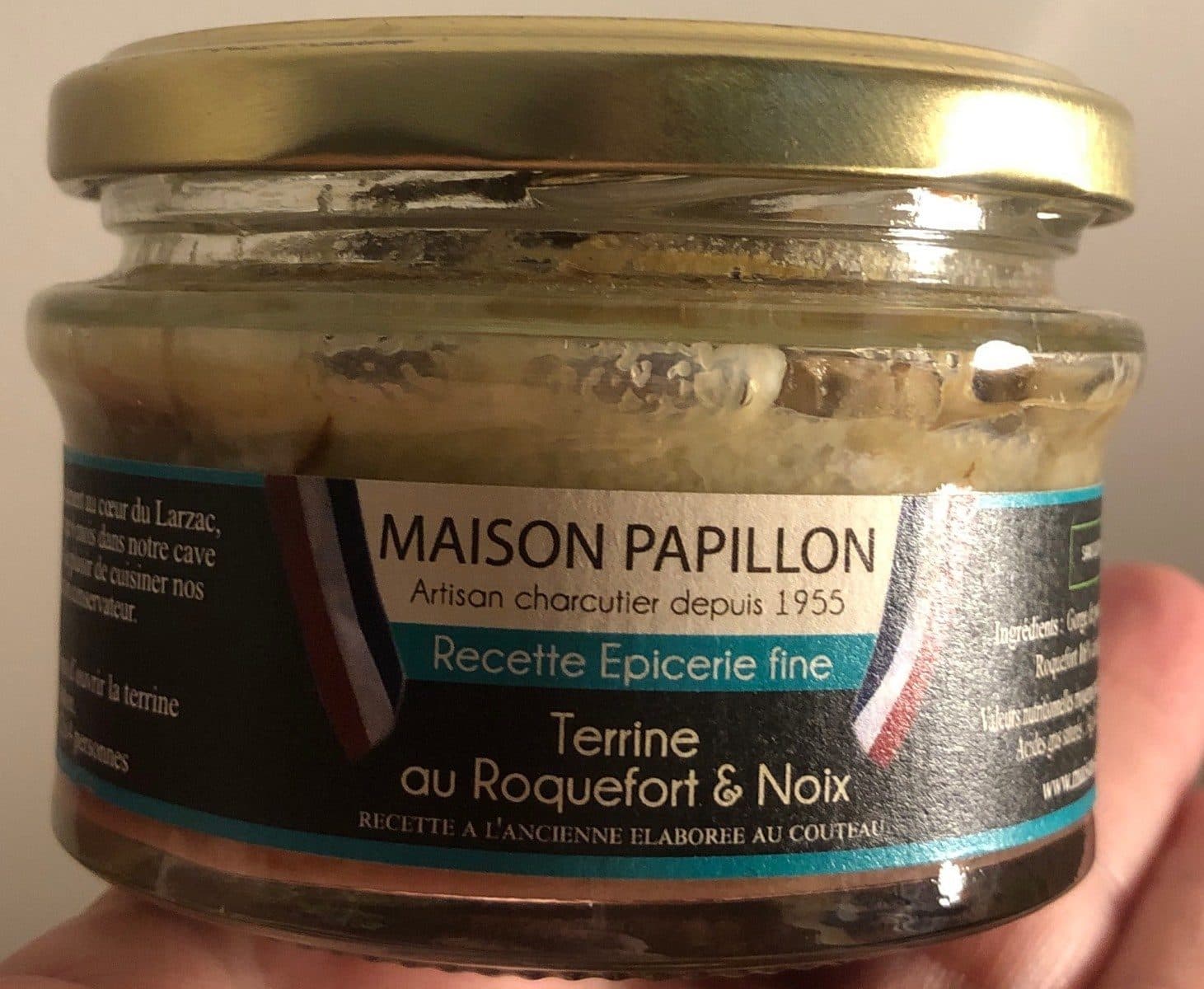 Maison Papillon Terrine Au Roquefort & Noix packshot