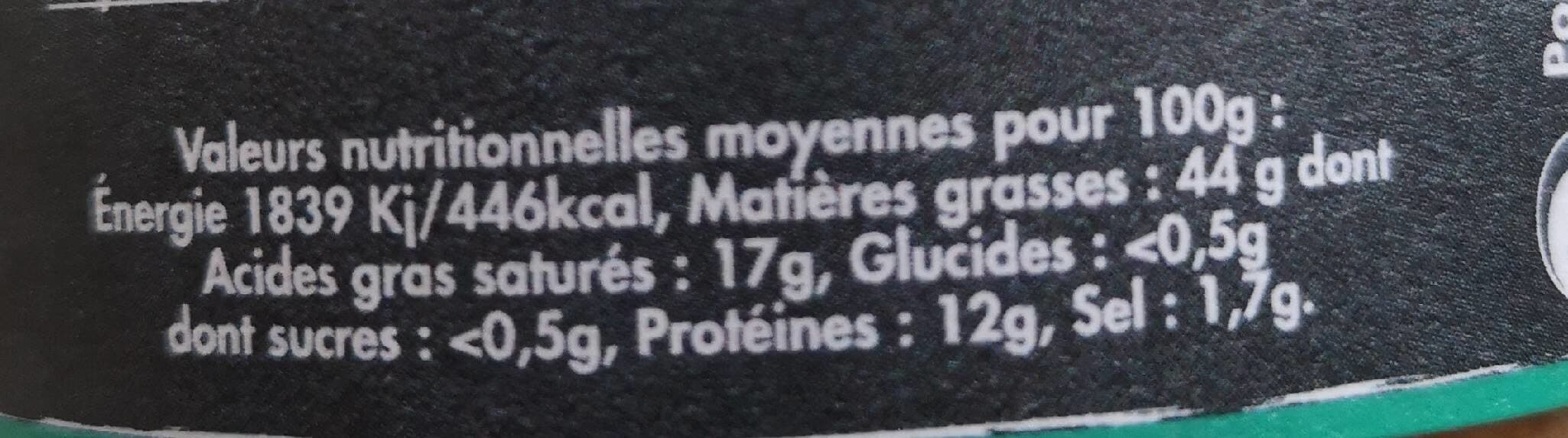 Open Food Facts Terrine au Roquefort packshot