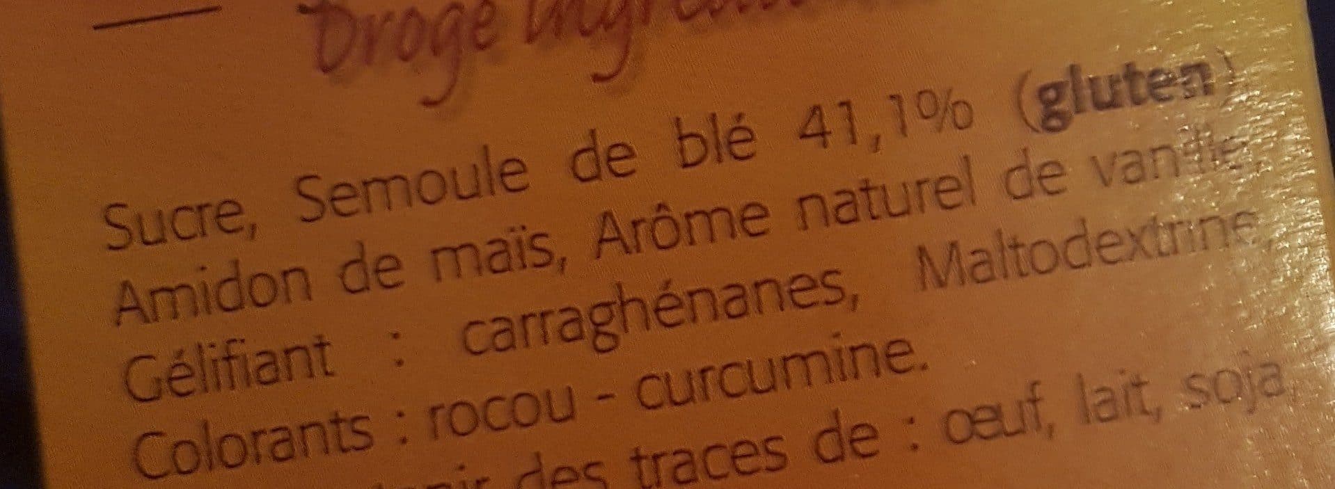 Dédicaces Culinaires Gâteau de Semoule packshot