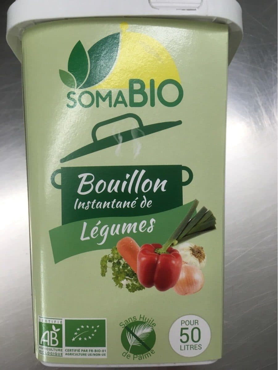 soma Bio Bouillon instantané de légumes packshot