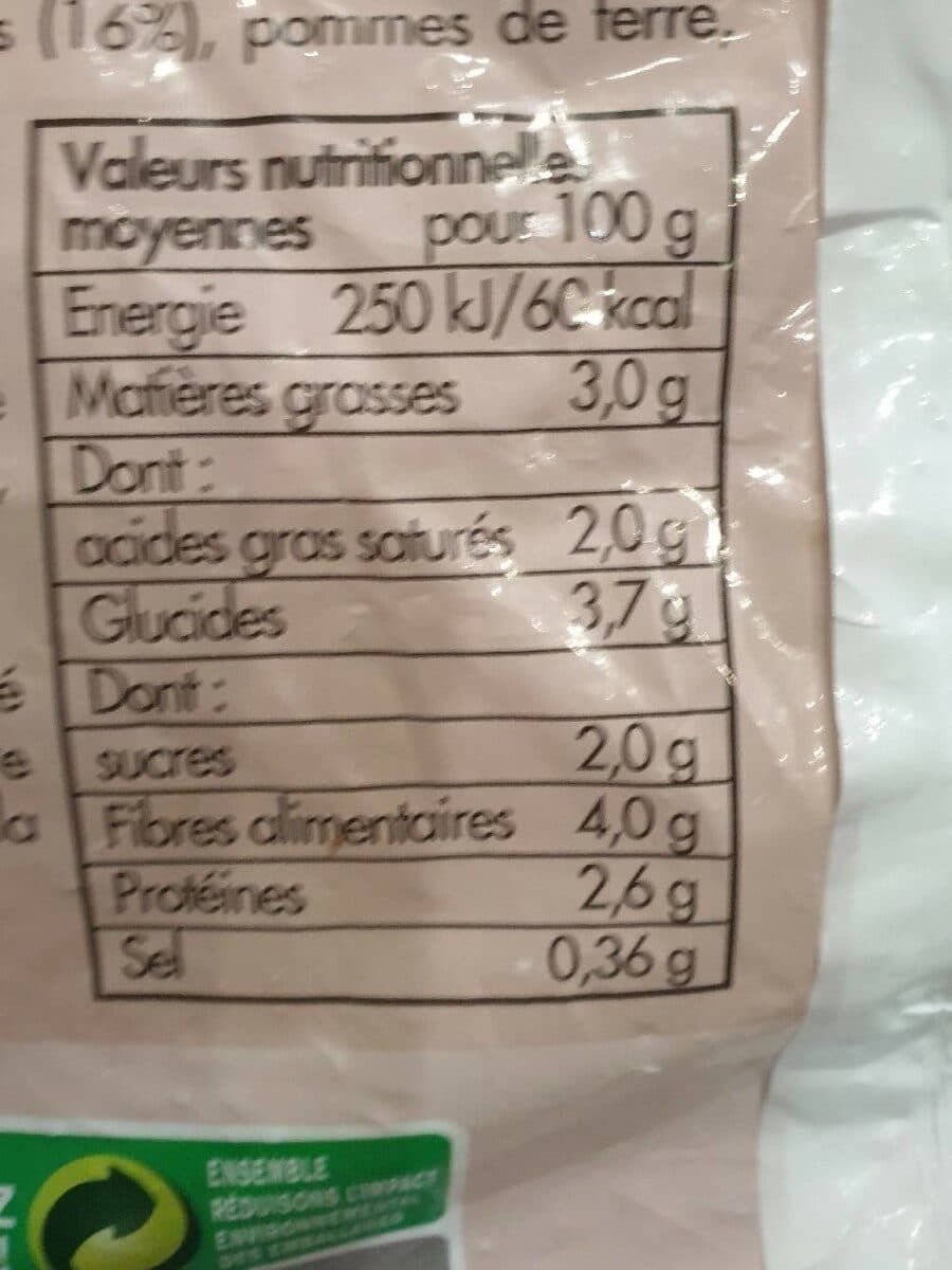 Toupargel Purée Cuisinée aux 3 Légumes Verts packshot