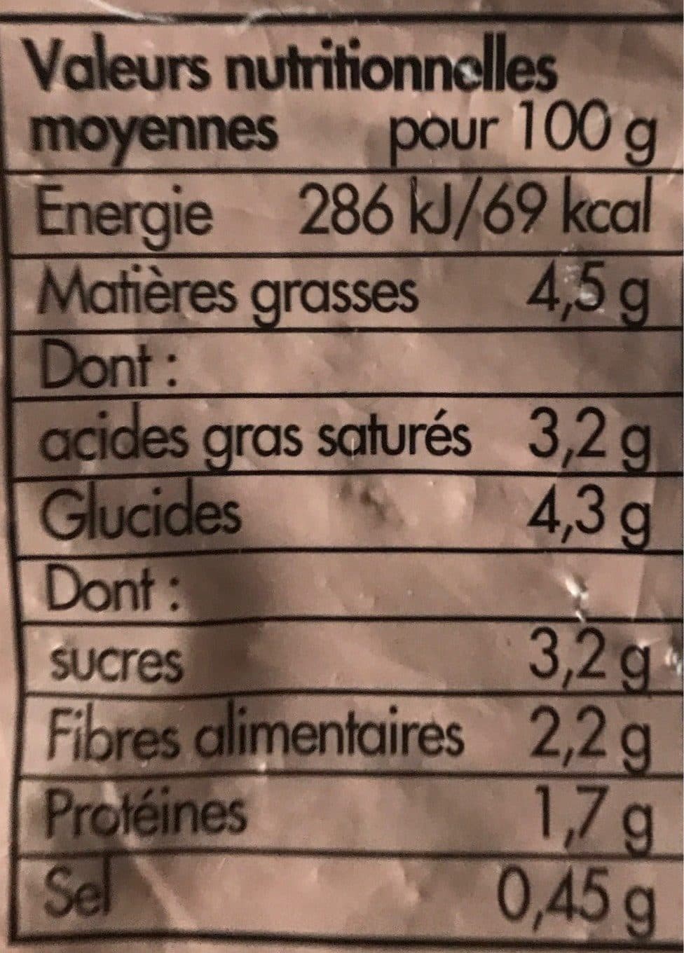 Toupargel Poireaux à la crème packshot
