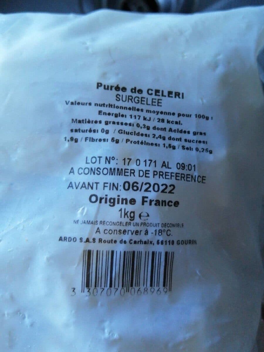 Eco Miam Purée de Celeri packshot