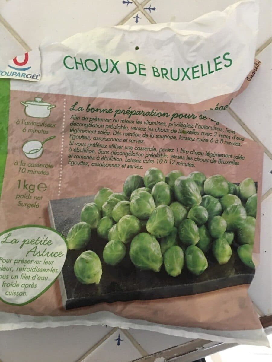 Open Food Facts EChoux de Bruxelles surgelés packshot