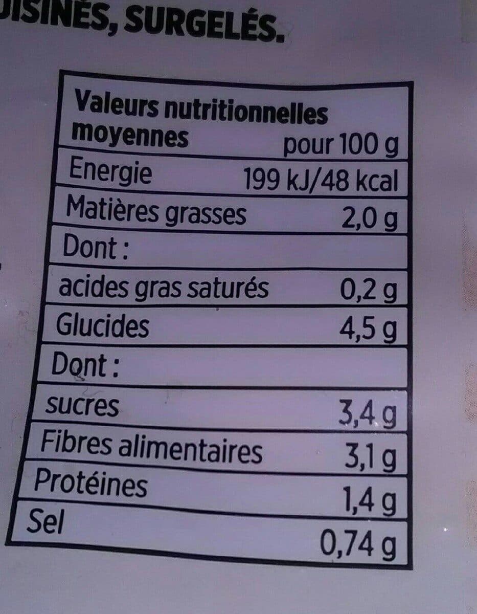 Toupargel Poelee de legumes cuisinés facon wok packshot