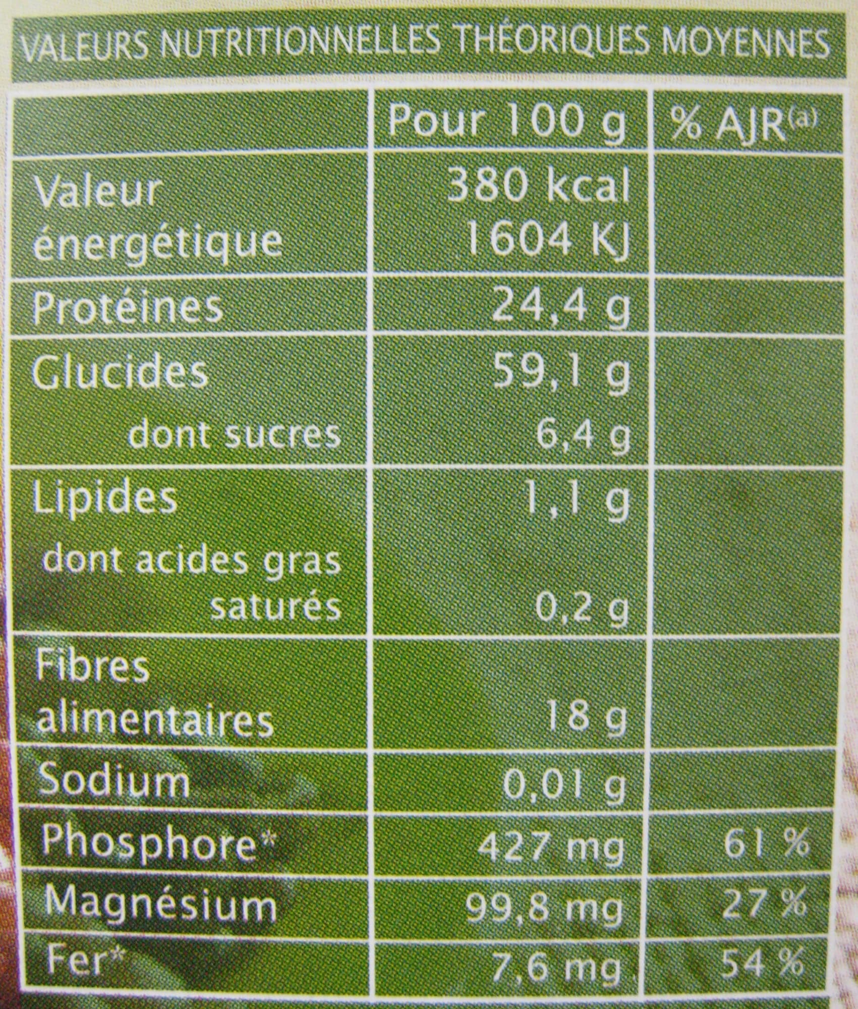 Jardin Bio Lentilles vertes Bio packshot