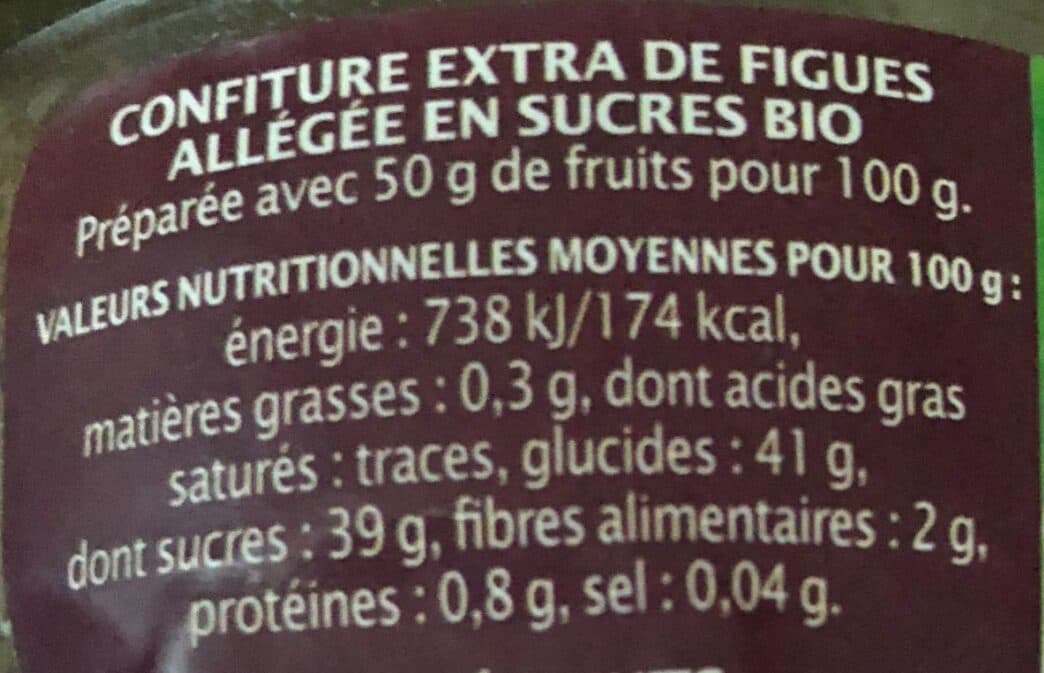 Jardin bio Confiture figue violette packshot
