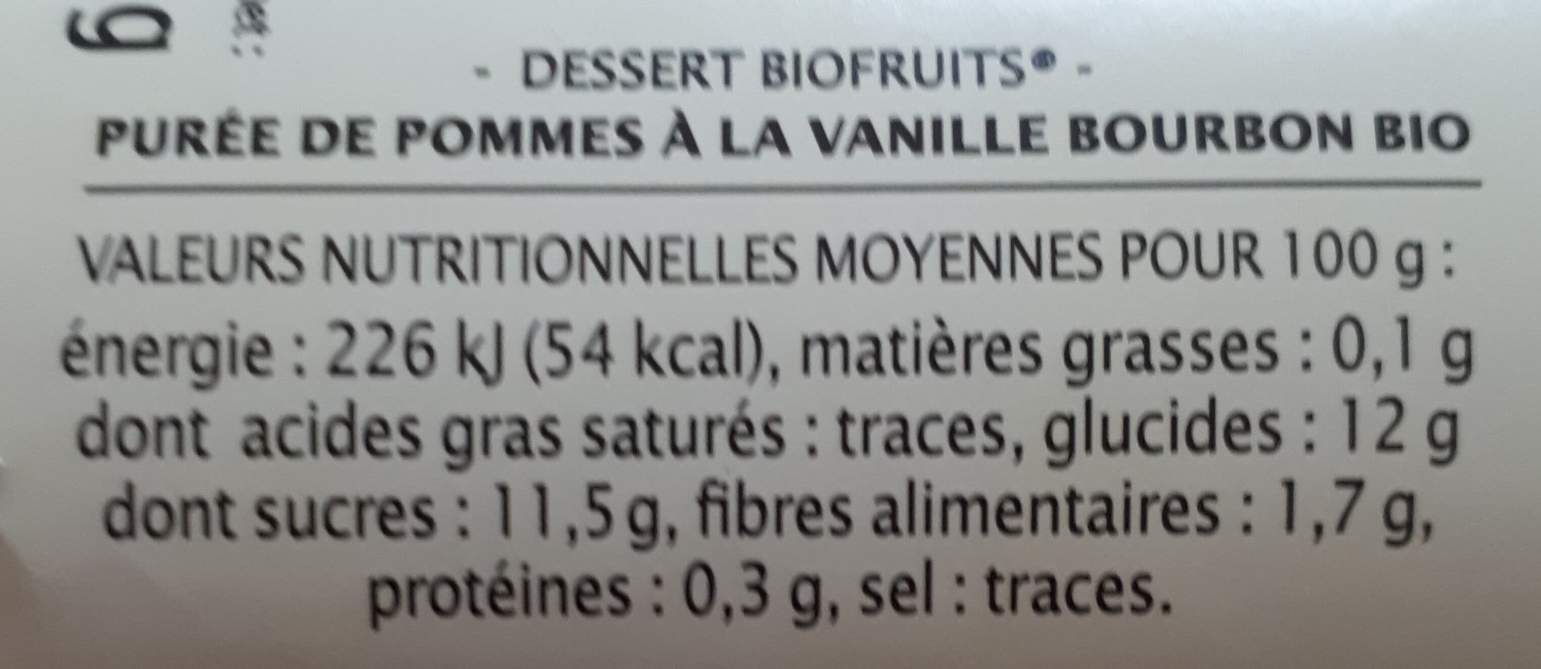 Jardin bio Léa Nature - Pomme Vanille bourbon packshot