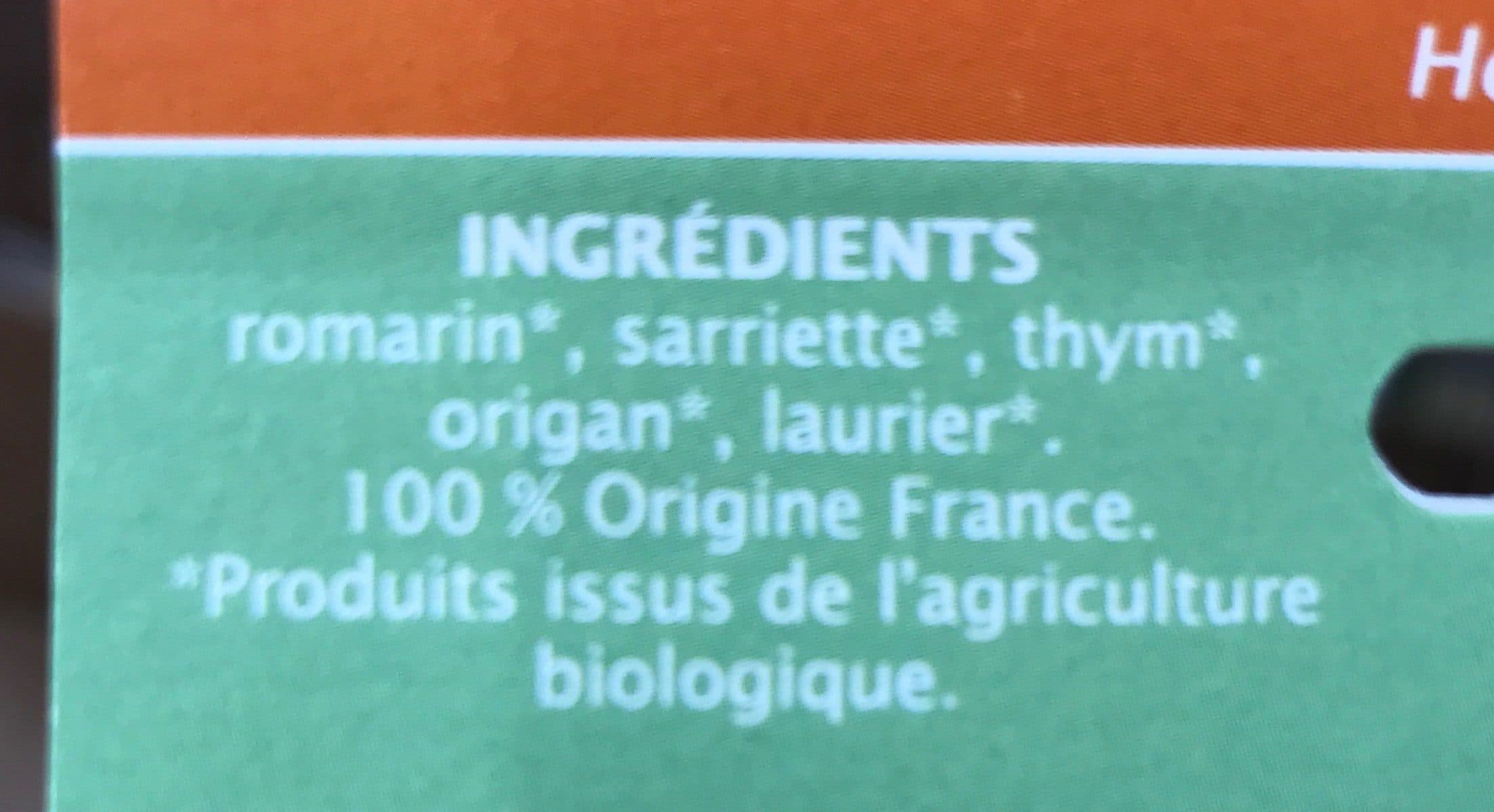 Jardin biologique Herbe De Provence Bio packshot