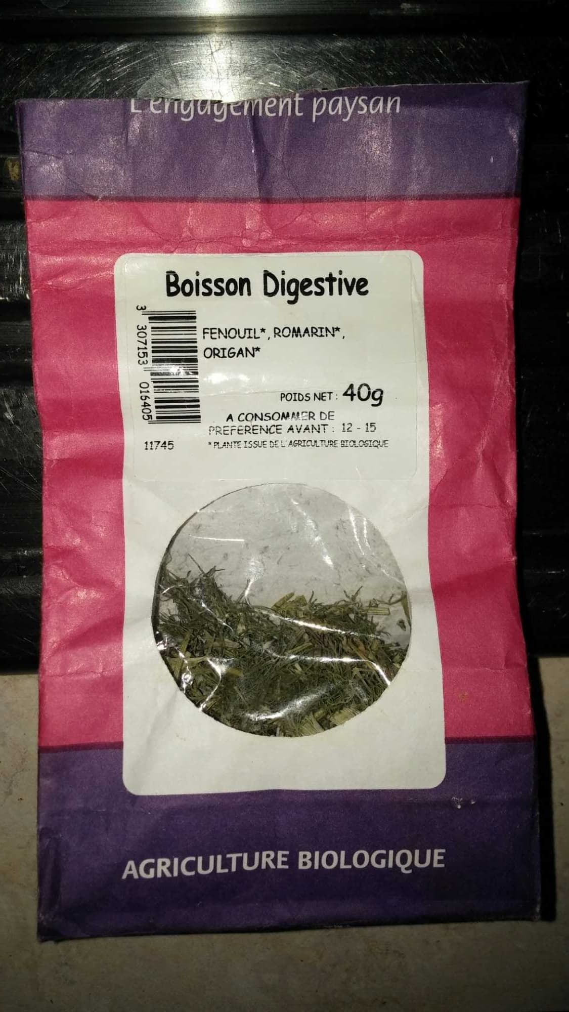 Biotope des montagnes Boisson digestive packshot
