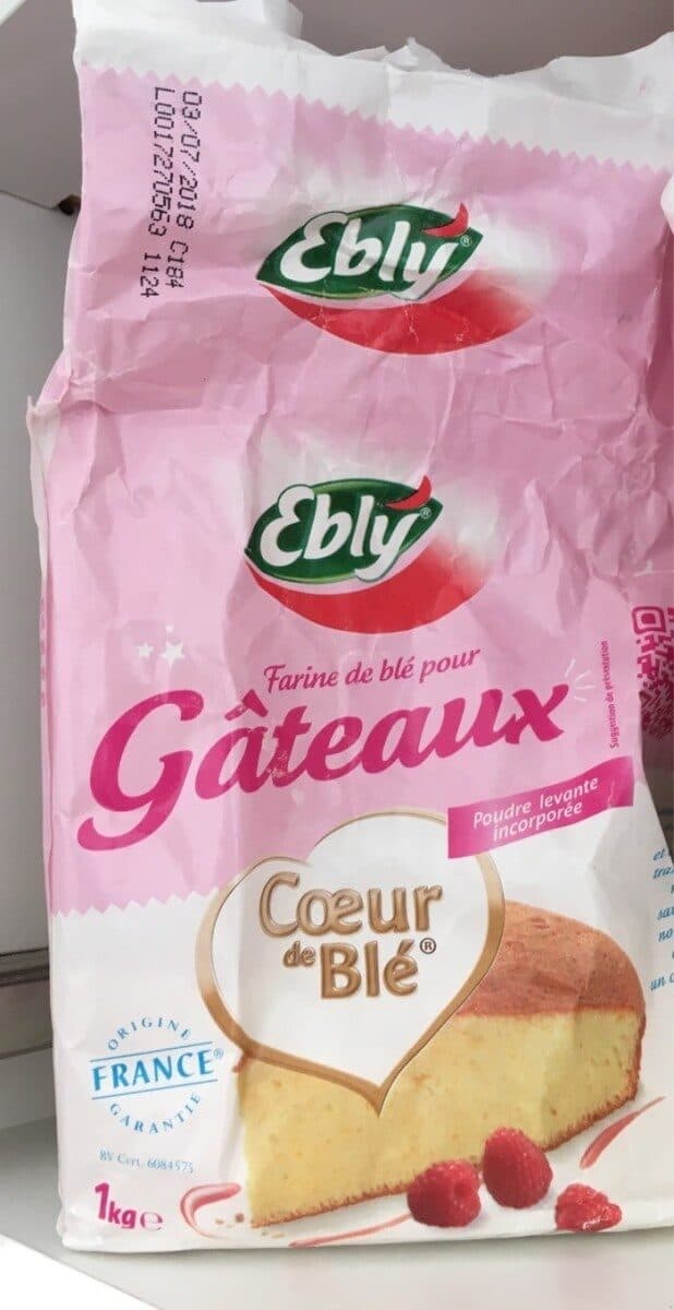 Ebly Farine de blé pour gateaux packshot